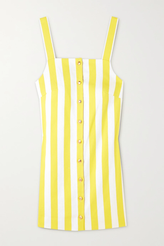 유럽직배송 미구엘리나 미니원피스 MIGUELINA Pippa striped cotton-twill mini dress 33258524072413630