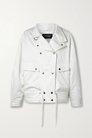 유럽직배송 이자벨마랑 자켓 ISABEL MARANT Fadili double-breasted cotton-satin jacket 33258524072507215