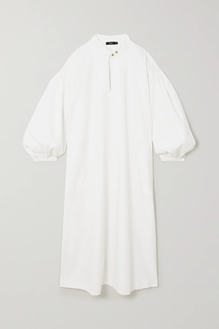 유럽직배송 베이식 셔츠원피스 BASSIKE + NET SUSTAIN cotton midi shirt dress 38063312419293565