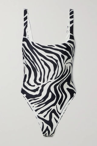 유럽직배송 HAIGHT Thidu zebra-print swimsuit 34344356236844063
