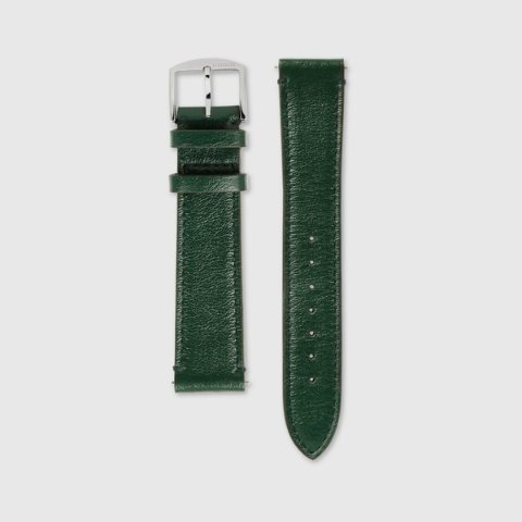 유럽직배송 구찌 GUCCI Grip leather watch strap, 38mm 596413I18G03020