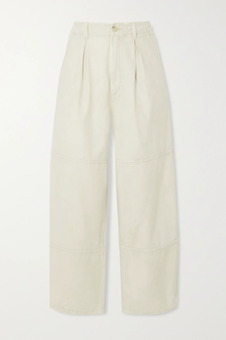 유럽직배송 시티즌오브휴머니티 팬츠 CITIZENS OF HUMANITY Hadley paneled cotton-twill wide-leg pants 38063312420031536