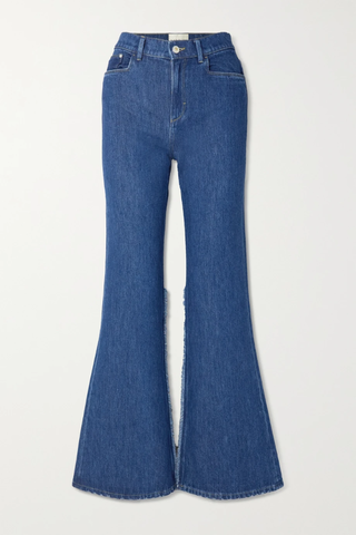 유럽직배송 반들러 청바지 WANDLER Daisy organic high-rise flared jeans 1647597276304492