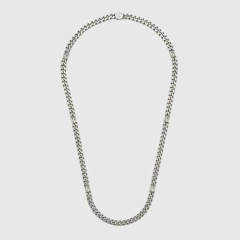 유럽직배송 구찌 목걸이 GUCCI Long necklace with Interlocking G 702274I46010926