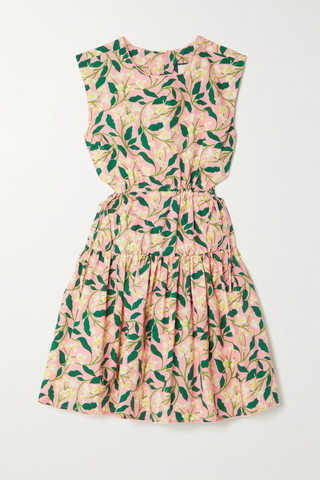 유럽직배송 아구아 바이 아구아 벤디타 미니원피스 AGUA BY AGUA BENDITA Sucré cutout floral-print cotton-poplin mini dress 36856120584973380