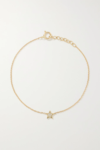 유럽직배송 ANDREA FOHRMAN Mini Star 14-karat gold diamond bracelet 38063312419617968