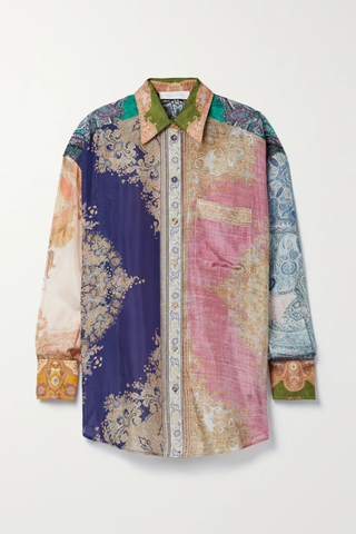 유럽직배송 짐머만 셔츠 ZIMMERMANN Printed silk crepe de chine shirt 38063312420620297
