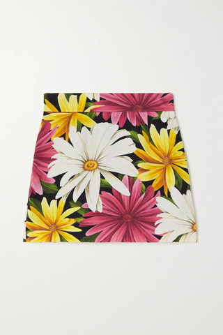 유럽직배송 에트로 미니스커트 ETRO Floral-print crepe mini skirt 34344356236797574