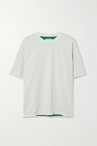 유럽직배송 보테가베네타 티셔츠 BOTTEGA VENETA Layered cotton-jersey T-shirt 38063312420167898