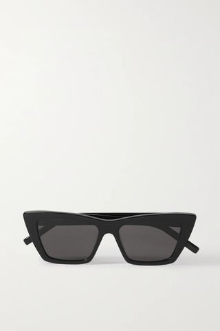 유럽직배송 생로랑 선글라스 SAINT LAURENT Cat-eye acetate sunglasses 36594538429940582