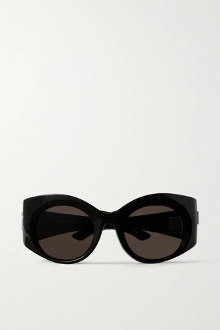유럽직배송 발렌시아가 선글라스 BALENCIAGA EYEWEAR Bold round-frame acetate sunglasses 38063312420069644