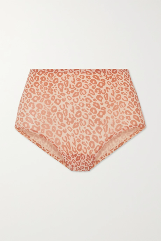 유럽직배송 CHANTELLE SoftStretch leopard-print stretch-knit briefs 34344356237167487