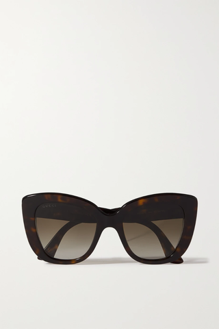 유럽직배송 구찌 선글라스 GUCCI EYEWEAR Cat-eye tortoiseshell acetate sunglasses 38063312419905723