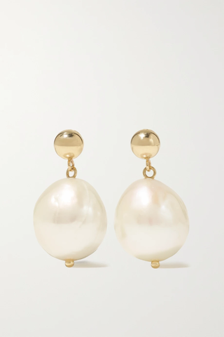 유럽직배송 미즈키 귀걸이 MIZUKI 14-karat gold pearl earrings 36856120585520752