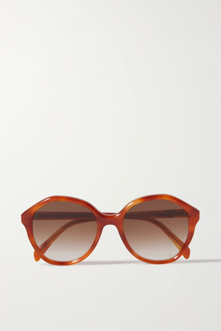 유럽직배송 셀린느 선글라스 CELINE EYEWEAR Oversized round-frame acetate sunglasses 38063312420817855