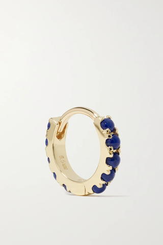 유럽직배송 마리아타쉬 싱글 귀걸이 MARIA TASH 6.5mm 14-karat gold lapis lazuli single hoop earring 32027475399557701