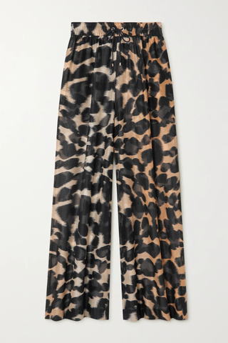 유럽직배송 에레스 팬츠 ERES + Maison Rabih Kayrouz Pia leopard-print cotton-voile wide-leg pants 38063312420484298
