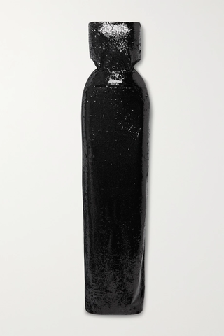 유럽직배송 잇오치스 ET OCHS Ava strapless cutout sequined satin gown 33258524072502999