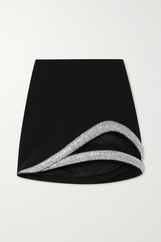 유럽직배송 데이비드코마 미니스커트 DAVID KOMA Crystal-embellished cutout cady mini skirt 33258524072017977