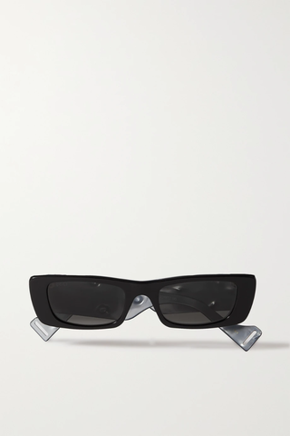 유럽직배송 구찌 선글라스 GUCCI EYEWEAR Rectangular-frame acetate sunglasses 38063312419905719