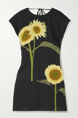 유럽직배송 베르나데트 미니원피스 BERNADETTE Anne floral-print linen mini dress 38063312420741757