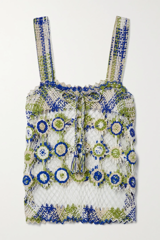 유럽직배송 미구엘리나 MIGUELINA Bruna crocheted cotton tank 33258524072411425