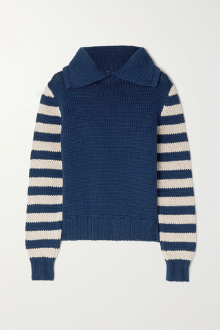 유럽직배송 로지애슐린 스웨터 ROSIE ASSOULIN Striped wool sweater 38063312418816381