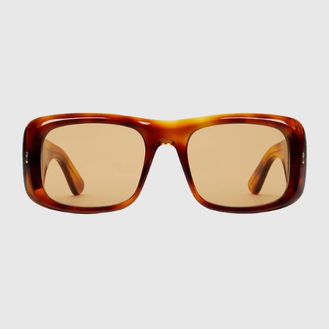 유럽직배송 구찌 선글라스 GUCCI Rectangular-frame sunglasses with Interlocking G 705303J07402371