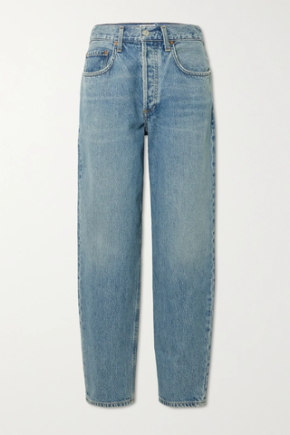 유럽직배송 에이골디 청바지 AGOLDE High-rise tapered organic jeans 33258524072112225
