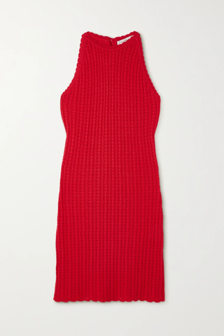 유럽직배송 지우리바 헤리티지 미니원피스 GIULIVA HERITAGE The Lola pointelle-knit cotton mini dress 33258524072549160