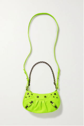 유럽직배송 발렌시아가 숄더백 BALENCIAGA Le Cagole mini studded croc-effect leather shoulder bag 38063312418856894