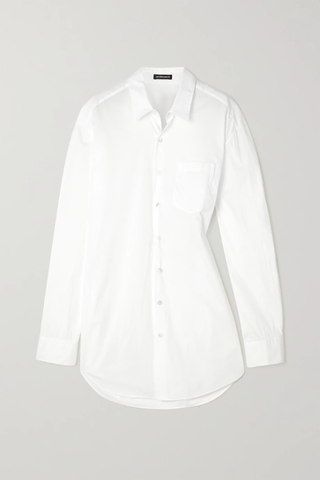 유럽직배송 앤드뮐미스터 셔츠 ANN DEMEULEMEESTER Elisabeth cotton-poplin shirt 33258524072523543