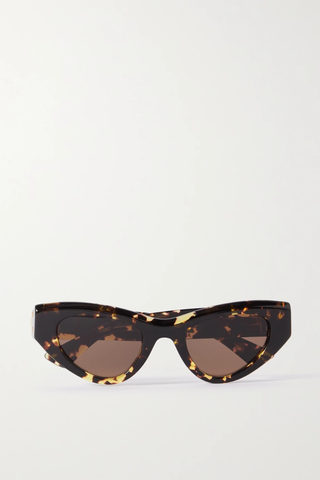 유럽직배송 보테가베네타 선글라스 BOTTEGA VENETA Cat-eye tortoiseshell acetate sunglasses 38063312419905022