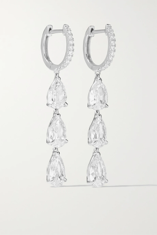 유럽직배송 아니타고 귀걸이 ANITA KO Anya 18-karat white gold diamond earrings 38063312418589384