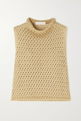 유럽직배송 SAVANNAH MORROW Ray crochet-knit cotton top 38063312418943988
