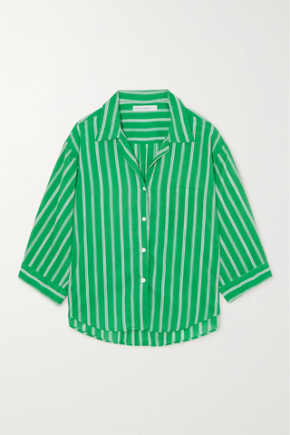 유럽직배송 페이스풀더브랜드 셔츠 FAITHFULL THE BRAND Paradise striped cotton-voile shirt 38063312420568594