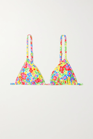 유럽직배송 페이스풀더브랜드 비키니 FAITHFULL THE BRAND Izzi floral-print recycled triangle bikini top 38063312420582075