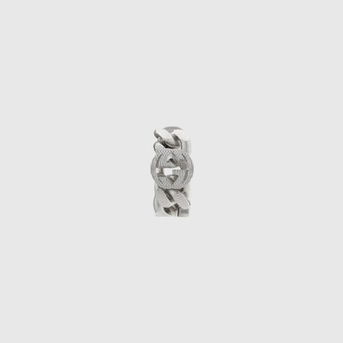 유럽직배송 구찌 귀걸이 GUCCI Hoop earrings with Interlocking G 702525I46010926