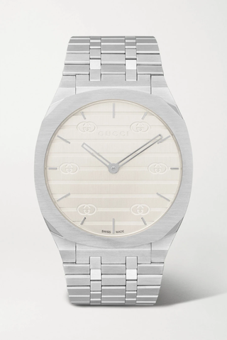 유럽직배송 구찌 GUCCI 25H 38mm stainless steel watch 30629810019466352