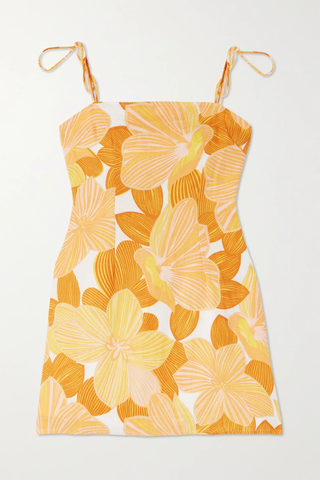 유럽직배송 페이스풀더브랜드 미니원피스 FAITHFULL THE BRAND Ysla floral-print linen mini dress 38063312420582111