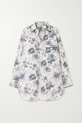 유럽직배송 에트로 셔츠 ETRO Tuiga floral-print cotton-blend poplin shirt 38063312420412423