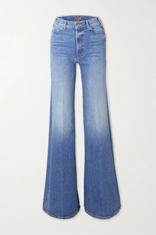 유럽직배송 마더 청바지 MOTHER The Hustler high-rise wide-leg organic jeans 46376663162777214