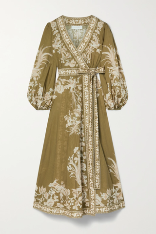 유럽직배송 짐머만 원피스 ZIMMERMANN Anneke floral-print cotton-voile wrap midi dress 38063312420620303