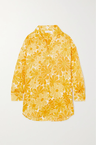 유럽직배송 페이스풀더브랜드 셔츠원피스 FAITHFULL THE BRAND Tortuga floral-print linen shirt dress 38063312420568914