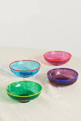 유럽직배송 라더블제이 LA DOUBLEJ Set of four Murano glass bowls 36856120585101013