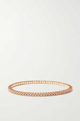 유럽직배송 SHAY 18-karat rose gold diamond stretch bracelet 38063312419660048