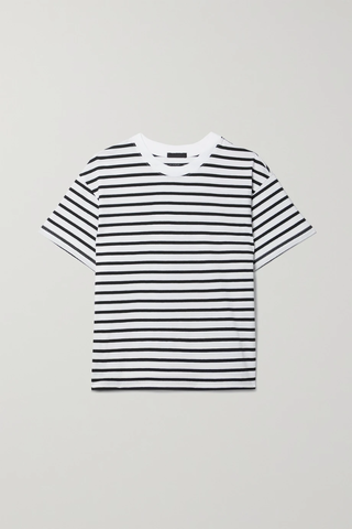유럽직배송 안토니토마스메릴로 티셔츠 ATM ANTHONY THOMAS MELILLO Boy striped cotton-jersey T-shirt 43769801098082183