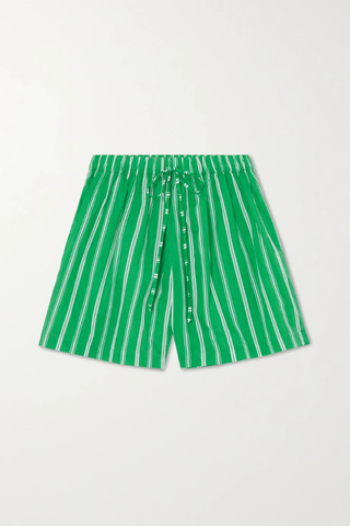 유럽직배송 페이스풀더브랜드 FAITHFULL THE BRAND Sereno striped cotton-voile shorts 38063312420578430