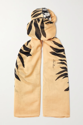 유럽직배송 로로피아나 스카프 LORO PIANA Printed cotton-voile scarf 25185454455762207
