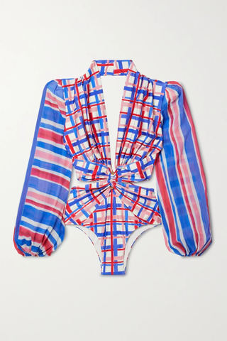 유럽직배송 팻보 PATBO Riviera cutout cotton-voile swimsuit 36594538430068062